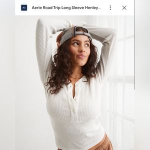 Aerie Road Trip Long Sleeve Henley Small
